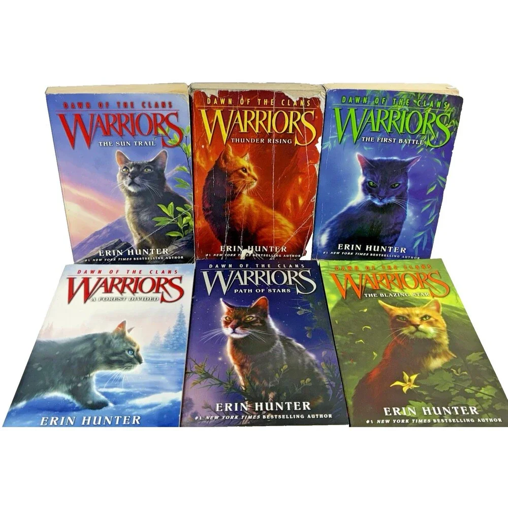 Warriors: Dawn of the Clans Box Set Vol. 1-6 by Erin Hunter 2016 Harper Collins
